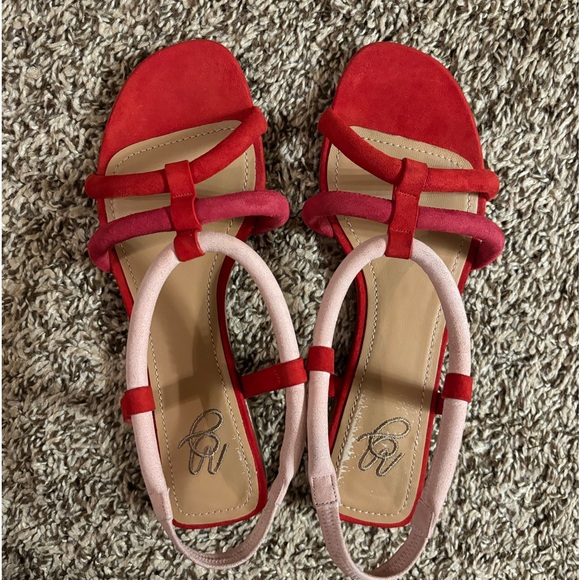 NEW MANSUR GAVRIEL Multicolored Sandals - Picture 2 of 10